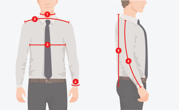 How To Measure Mens Shirts