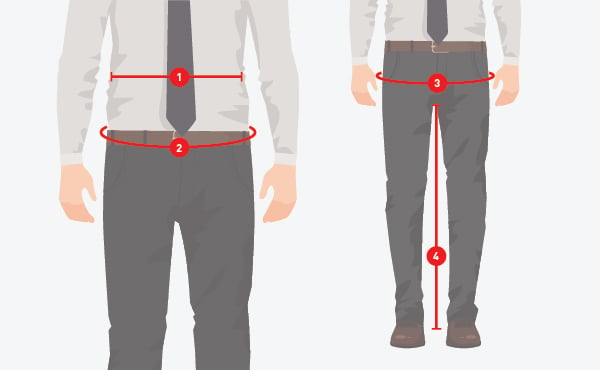 How To Measure Mens Trousers